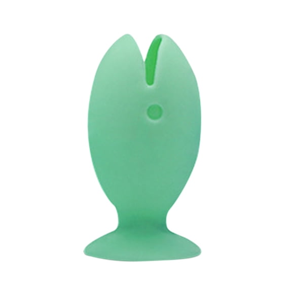 Leodye 1PCS Portable Standing Toothbrush Cover - Outdoor Travel Protective Cap & Shelf -1.77 × 1.02 inch