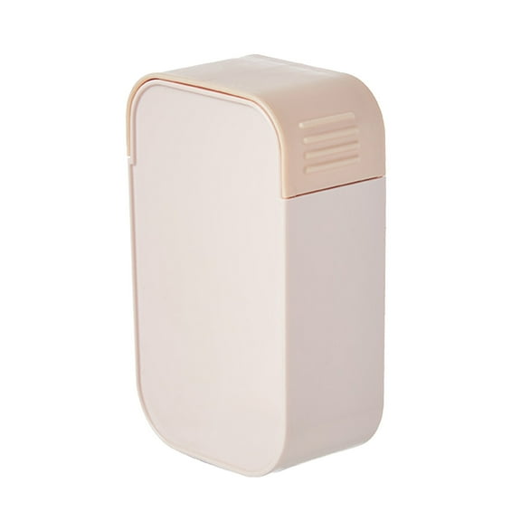 Leodye 1PCS Portable Travel Soap Box - Double Drainage Sealed Design, Large-capacity Open-mouth Bathroom Storage Container -4.41 x 2.68 x 1.5 in