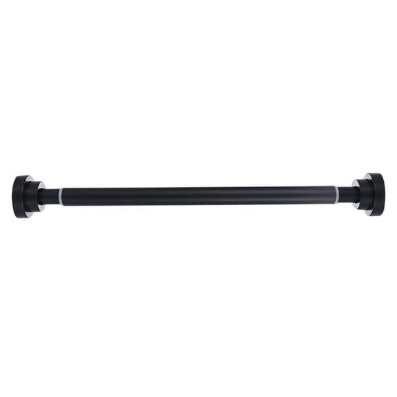 Leodye 1PCS Punch-free Extendable Shower Curtain Tension Rod Telescopic Sturdy Home Bathroom Kitchen Wardrobe Hanging Pole -13.78x2.95in