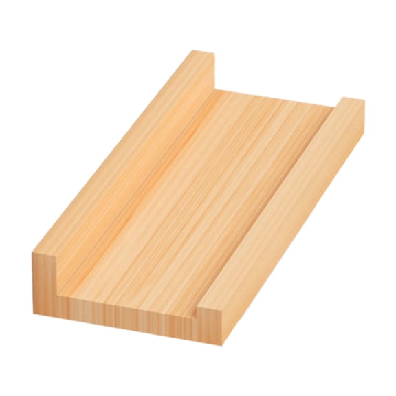 Leodye 1PCS Punch-free Solid Wood Wall Shelf Load-bearing Decorative Home Living Room Bedroom Partition Storage Rack -11.8x4.72x0.78in