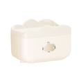 thumbnail image 1 of Leodye 1PCS Punch-free Waterproof Toilet Paper Box Wall-mounted Durable Home Bathroom Tissue Roll Dispenser Rack -8.66x6.1x5.31in, 1 of 6