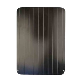 Leodye 1PCS Quick Defrosting Tray for Frozen Meat-Large Size Defrost Trays for Rapid Thawing-Aluminum Meat Thawing Tray for Frozen Meat-Non Stick Defrost Plate -9.1*6.5IN
