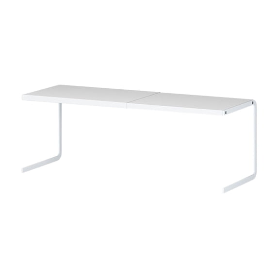 Leodye 1PCS Retractable Kitchen Cabinet Divider Shelf Adjustable Space-saving Home Countertop Pot Spice Drawer Organizer Rack -9.4×6.6×9inch