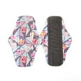 thumbnail image 1 of Leodye 1PCS Reusable Cloth Sanitary Pads, Washable Feminine Pads for Daily Use - 9X11inch, 1 of 2