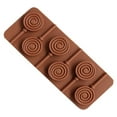 thumbnail image 1 of Leodye 1PCS Reusable Silicone Lollipop Molds - Food-grade Candy Making Tools -9.25x3.66x0.71in, 1 of 2