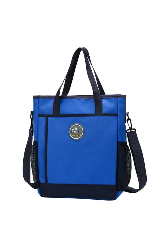 1PCS Reusable Tote Bag - Multipurpose Activity/Messenger Bag, Convertible to Backpack -13x11.41x4.33in