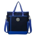 thumbnail image 1 of Leodye 1PCS Reusable Tote Bag - Multipurpose Activity/Messenger Bag, Convertible to Backpack -13x11.41x4.33in, 1 of 8