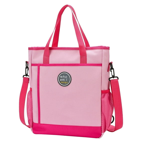 Leodye 1PCS Reusable Tote Bag - Multipurpose Activity/Messenger Bag, Convertible to Backpack -13x11.41x4.33in