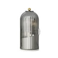 thumbnail image 1 of Leodye 1PCS Rotating Cage Pen Holder Dustproof Design Desktop Cosmetic Brush Stationery Storage Organizer Box -10.62*4.81IN, 1 of 3