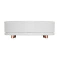thumbnail image 1 of Leodye 1PCS Rotating Storage Tray Large-capacity Plastic Cosmetic Organizer Home Vanity Perfume Condiment Desktop Rack -10.4×3.3in, 1 of 6