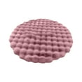 thumbnail image 1 of Leodye 1PCS Round Contemporary Area Rug - Comfortable Floor Mat for Bedroom, Porch, Hallway & Dorm -15.75x15.75in, 1 of 6