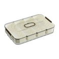 thumbnail image 1 of Leodye 1PCS Seasoning Packaging Storage Box Kitchen Spice Storage Box Portable Sealed Fresh Keeping Box Transparent with Lid Seasoning Box -13.39 × 8.39 × 2.36 IN, 1 of 5