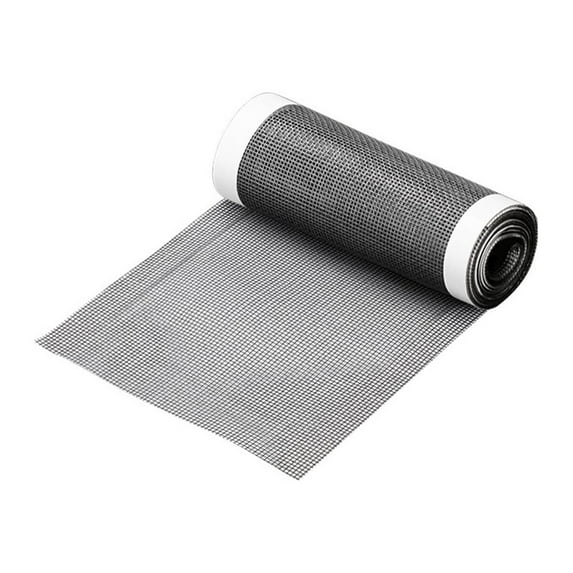 Leodye 1PCS Self-adhesive Shower Floor Sticker, Roll Type Disposable Drainage Hair Sticker, Anti-slip Waterproof Floor Mat for Bathroom Use -4.72 *157.48 IN