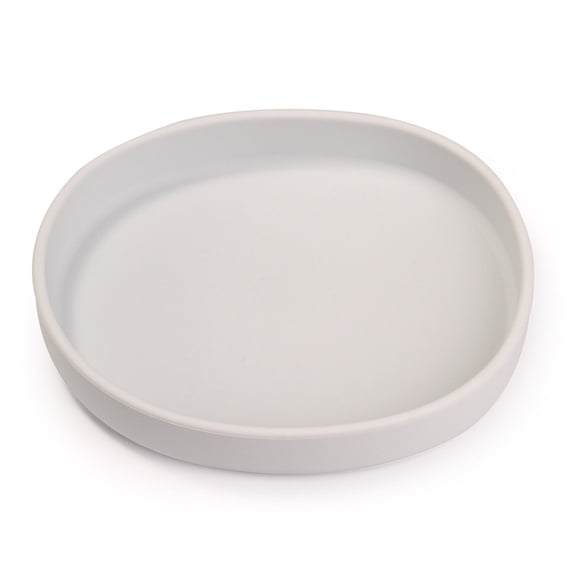 Leodye 1PCS Silicone Dinner Plate, High Temperature Resistance, Reusable Design, Safe Tableware for Home Camping Dining -7.08*6.29in