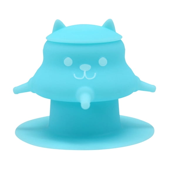 Leodye 1PCS Silicone Pet Milk Bowl Multiple Pet Feeding Defend Birth Feeding Device for Kittens Puppies Nursing - 5.31×4.33in