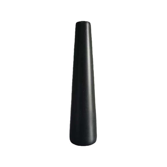 Leodye 1PCS Simple Plastic Flower Vase Decorative Container for Dry Flowers Pampas and Home Desktop Display -10.63x2.36x1.18in