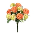 thumbnail image 1 of Leodye 1PCS Simulation Hydrangea Bouquet Home , Flower Artificial Flower Home Decoration Wedding Handheld Flower Wall -14.1IN, 1 of 6