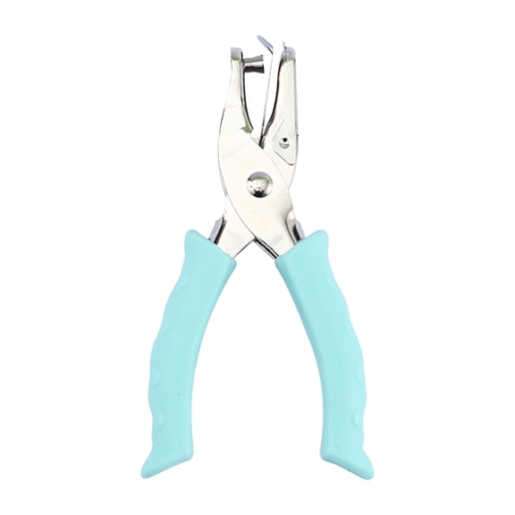 Leodye 1PCS Single Hole Punch,Heavy Duty Hole Puncher Single,Paper Punch Portable Hand Held Long Hole Puncher for Paper Cards Plastic Cardboard- 5.31 x.75 x 0.78 in