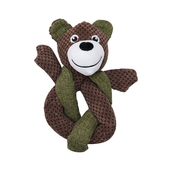 Leodye 1PCS Sleeping Companion Toy, Calming & Comforting Buddy, Snuggle Supply for Puppies -9.45*3.93*10.64IN