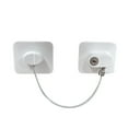 thumbnail image 1 of Leodye 1PCS Sliding Door Lock Safety Lock Punch Free Protective Lock for Cabinet Drawer Freezer and Window Protection -10.63x2.36in, 1 of 6