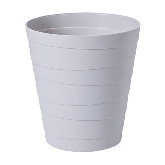 Leodye 1PCS Small Pressure Trash Can - Compact Waste Bin for Bathroom/Bedroom/office/Kitchen -9.84x9.05in