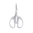 thumbnail image 1 of Leodye 1PCS Small Transparent Plastic Scissors - Student/office Stationery, Stainless Steel Handmade Clippers -4.92 x 0.98 x 0.39 in, 1 of 6