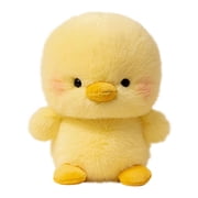 Leodye 1PCS Soft Plush Chick Stuffed Toy Realistic Design Anxiety Relief Adults Sleep Aid Companion Doll -6.3IN