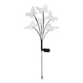 thumbnail image 1 of Leodye 1PCS Solar Butterfly Lamp , LED Solar Flower Light Transparent Combination Ground Lamp for Outdoor Garden Yard -30IN, 1 of 9