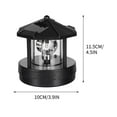 thumbnail image 1 of Leodye 1PCS Solar Rotating Tower LED Light Outdoor Garden Courtyard Decorative Lamp Waterproof Landscape Lighting -3.9*4.5IN, 1 of 3