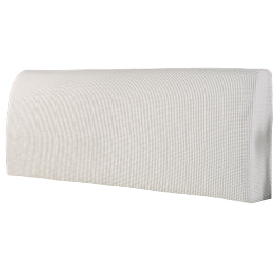 Leodye 1PCS Solid Color Full Wrap Stretch Headboard Cover, Elastic Hem Dustproof Design, Universal Protector for Bedroom Bed Headboard -70.8IN