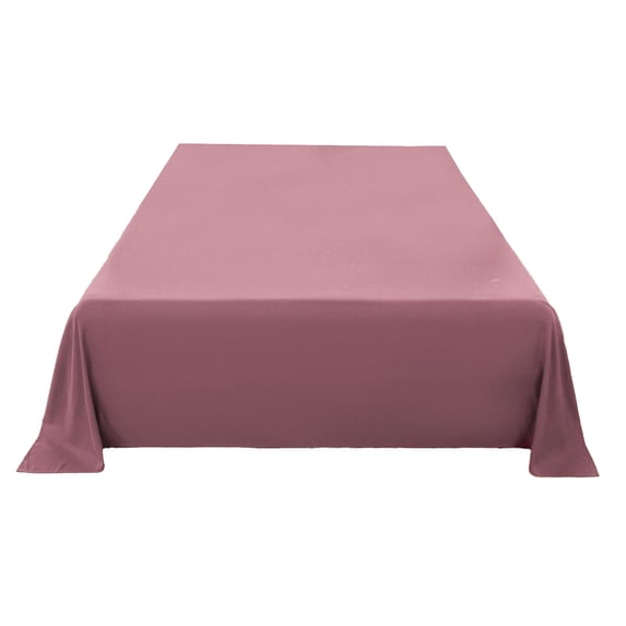 Leodye 1PCS Solid Color Skin-friendly Sheets - Soft Washable Bed Linens -70.87x90.55 in
