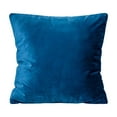 thumbnail image 1 of Leodye 1PCS Solid Color Velvet Throw Pillow with Insert Included , Decorative Pillow for Sofa, Couch, Bed, Chair Cushion-17.71x17.71 in, 1 of 6