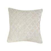 Leodye 1PCS Solid Colorful Cushion Cover Sofa Lumbar Pillow Case Soft Home Decoration Throw Pillow Cover for Living Room -16.9in*16.9in