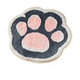 thumbnail image 1 of Leodye 1PCS Special-Shaped Bathroom Absorbent Carpet, Thickened Creative Floor Mat, Living Room Decor Rug with 6 Patterns -15.74*15.74IN, 1 of 4