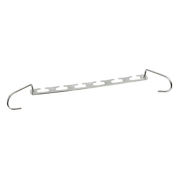 Leodye 1PCS Stackable Wardrobe Hanger Multifunctional Folding Metal Drying Rack Space Saving Organizer for Closet and Clothes -10.2x0.75in