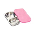 thumbnail image 1 of Leodye 1PCS Stainless Steel Bento Box with Silicone Leakproof Lid, Reusable Food Container, Meal Prep Lunch Box for office and Travel Carry - 5.51 x 3.34 x 1.37 in, 1 of 6