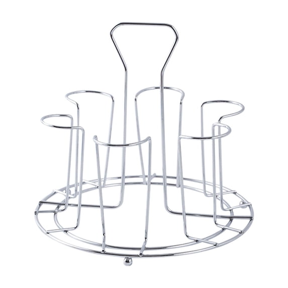 Leodye 1PCS Stainless Steel Coffee Cup Drying Rack - Desktop/Handheld Inverted Hanging Storage Rack -8.07x6.50x6.50 inches