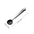 thumbnail image 1 of Leodye 1PCS Stainless Steel Coffee Measuring Spoon Multifunctional Food Sealing Clip Seasoning Spoon for Kitchen Baking -6.69*1.38IN, 1 of 3