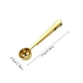 thumbnail image 1 of Leodye 1PCS Stainless Steel Coffee Measuring Spoon Multifunctional Food Sealing Clip Seasoning Spoon for Kitchen Baking -6.69*1.38IN, 1 of 3