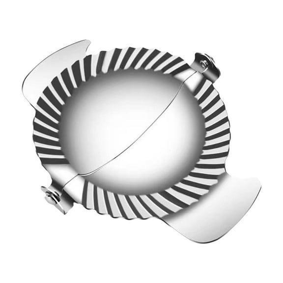 Leodye 1PCS Stainless Steel Dumpling Maker Press - Convenient Tool for Dumpling/Pastry/Pie Dough, Kitchen Essential-4.5*3.2*0.4in