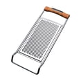 thumbnail image 1 of Leodye 1PCS Stainless Steel Foldable Double Sided Grater Multi Functional Kitchen Tool for Potatoes Cheese Vegetables and Food Prep -11.02x4.33in, 1 of 6