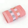 thumbnail image 1 of Leodye 1PCS Striped Towel Absorbent Thick Soft Durable Household Daily Face Hand Wash Towel -13.7x29.5 Inch, 1 of 8