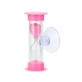 thumbnail image 1 of Leodye 1PCS Suction Cup,Unbreakable Sand Watch 3 Min Sucker,Small Sand Clock 3 Minute,Plastic Hour Glass Sandglass Timer, 1 of 3