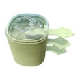 thumbnail image 1 of Leodye 1PCS Summer Homemade Ice Lolly Mould, Plastic Popsicle Ice Box, Reusable Ice Cream Maker Tray for Frozen Treats and Cold Dessert -2.95x2.95x3.22in, 1 of 6