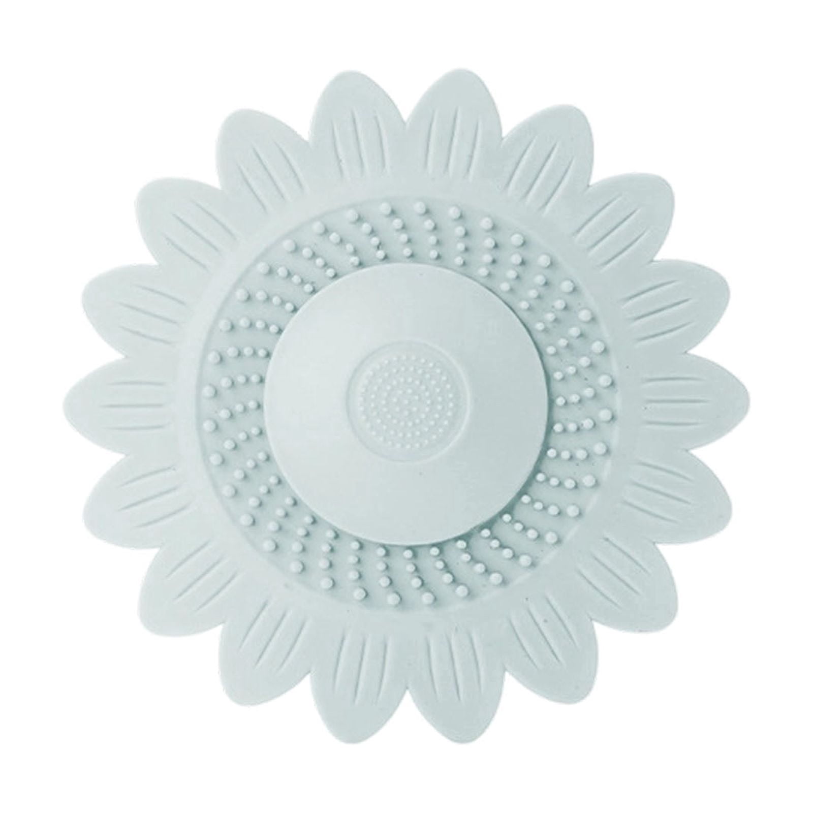 Leodye 1PCS Sunflower Pattern Silicone Sink Mat, Washbasin Anti-odor ...