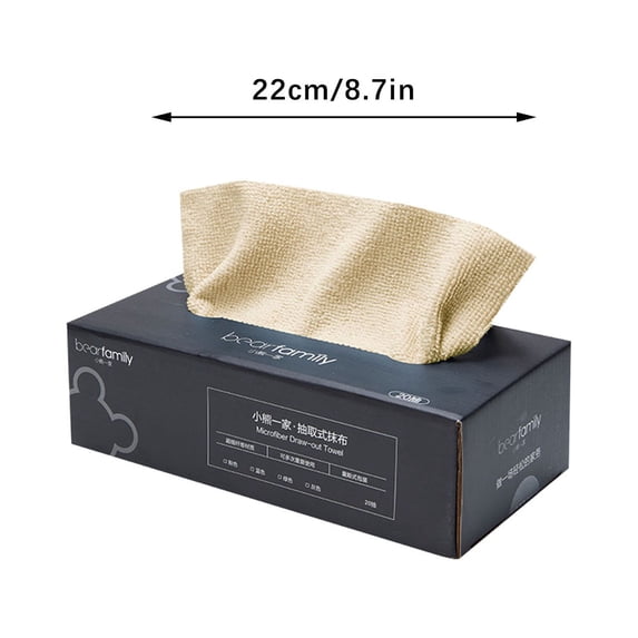 Leodye 1PCS Super Absorbent Microfiber Cleaning Cloths - Reusable for Home/Kitchen/Car, Lint-Free -8.7IN