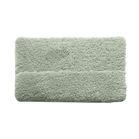 Leodye 1PCS Thick Soft Non-Slip Bathroom Rug, Water Absorbent Washable Bath Mat, Full Wrap Foot Rubbing Floor Mat for Shower Tub and Toilet Area - 16x23.62in
