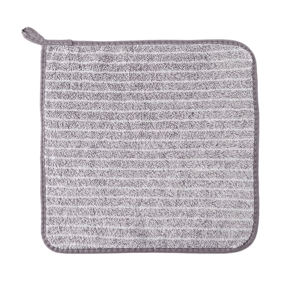 Leodye 1PCS Thickened Fiber Kitchen Cleaning Cloth Absorbent Degreasing Home Kitchen Dishwashing Scouring Pad -11.81*11.81 in