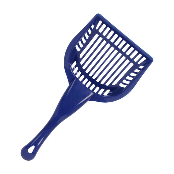Leodye 1PCS Thickened Plastic Litter Shovel Sturdy Pet Waste Collector Cleaning Tool for Kitten Puppy Daily Litter Box Maintenance -10.17*4.88IN