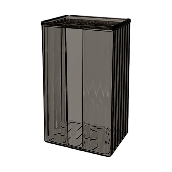 Leodye 1PCS Tissue Box Holder Wall Mounted Damage-Free Adhesive Storage Paper Boxes Home Decor Suitable for Kitchen Bathroom Desk Dressing Table-7.5x4.9x3.7in